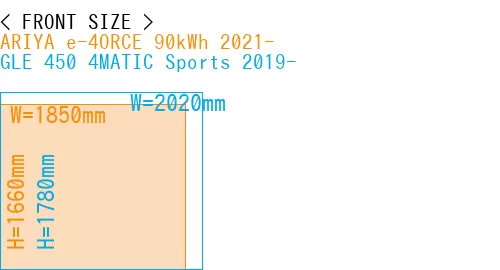 #ARIYA e-4ORCE 90kWh 2021- + GLE 450 4MATIC Sports 2019-